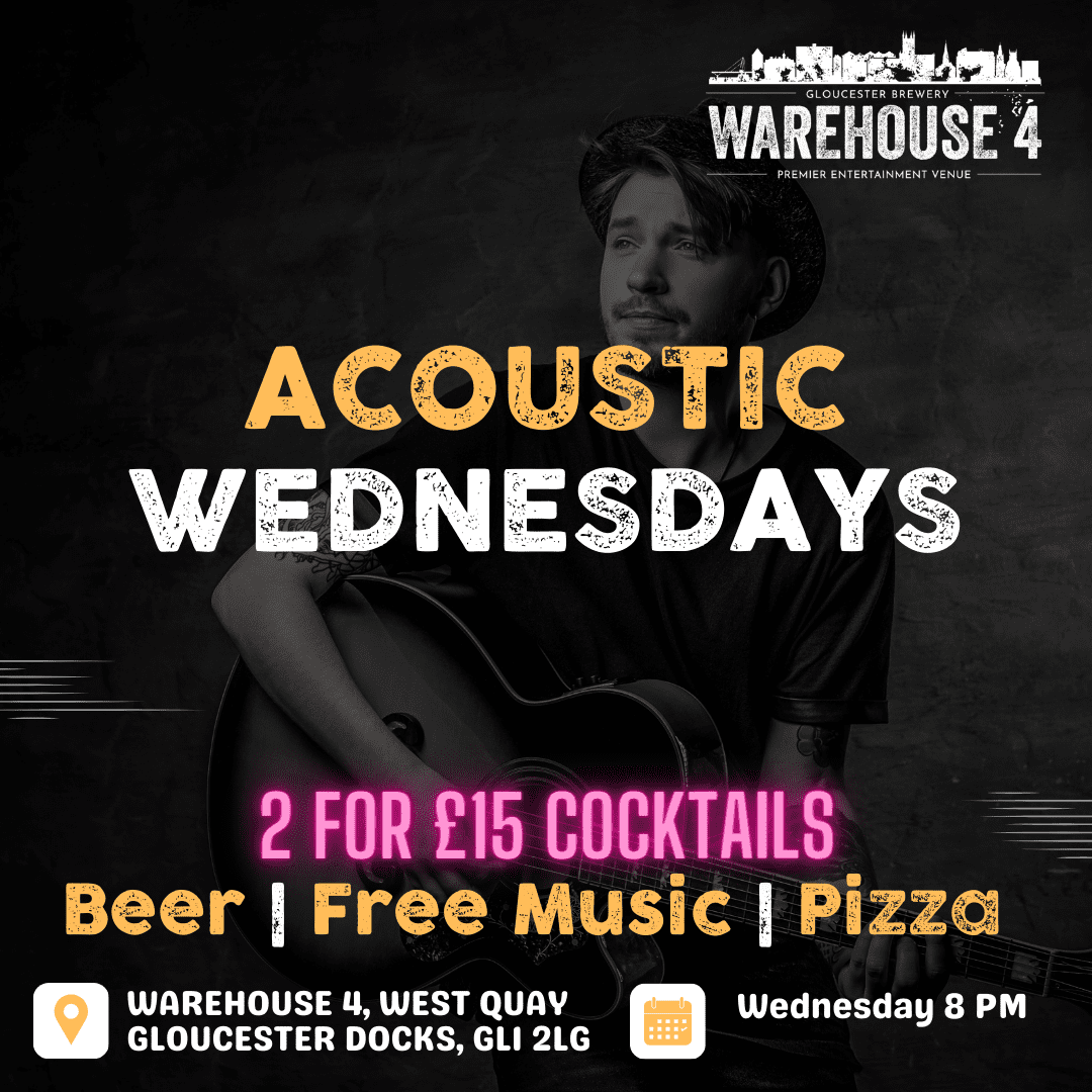 Acoustic Wednesdays - Live Music - Gloucester Brewery - Warehouse 4 