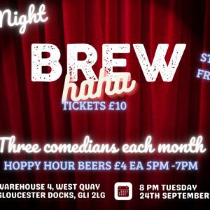 Brew Ha Ha comedy 24th September